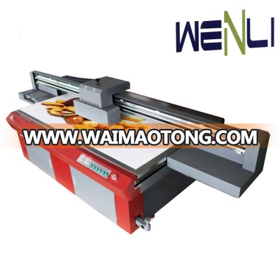 Automatic led printing machine digital inkjet flatbed printer uv